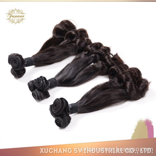 facotry price aunty funmi hair weft 100% hair peruvian human virgin remy hair weave fast delivery